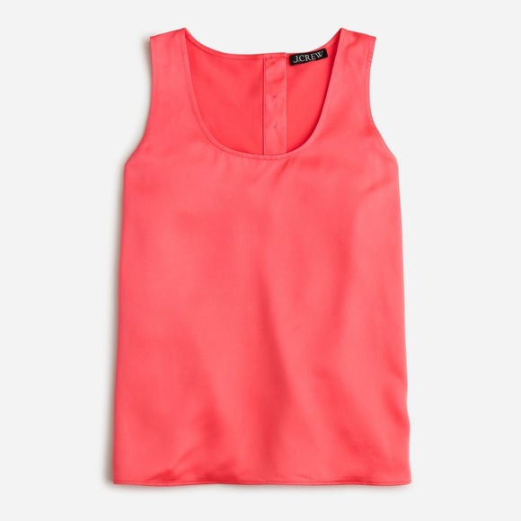 J. Crew Sleeveless shell top in everyday crepe - Picture 1 of 2